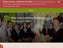 Tablet Screenshot of newlinelearning.com